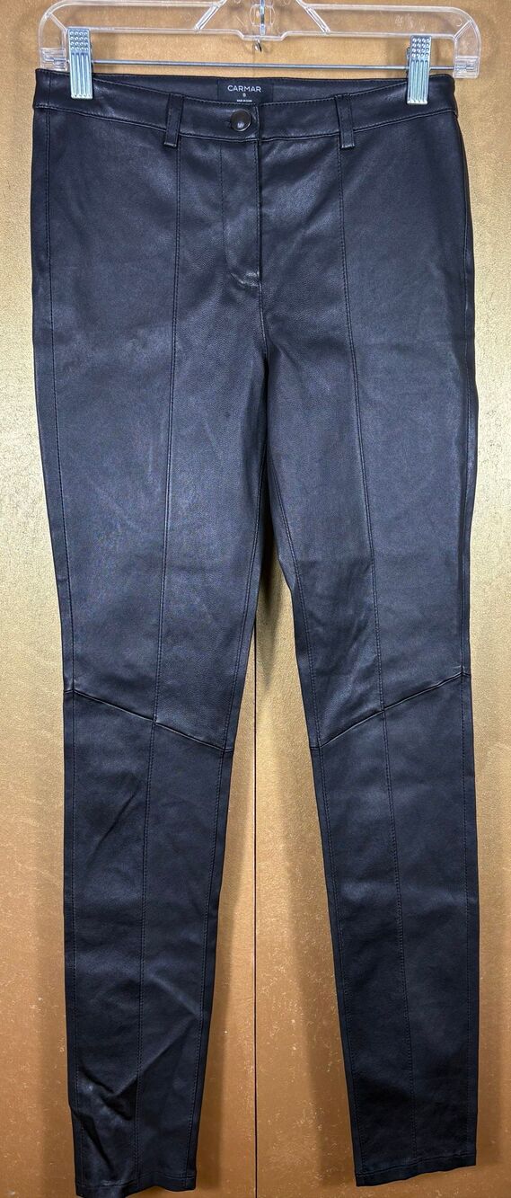 Carmar genuine Leather skinny pants size 8